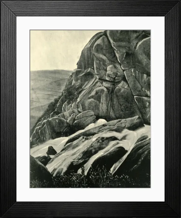 Framed Print : The Buffalo Falls, 1901. Creator: Unknown Framed Print : The Buffalo Falls, 1901. Creator: Unknown