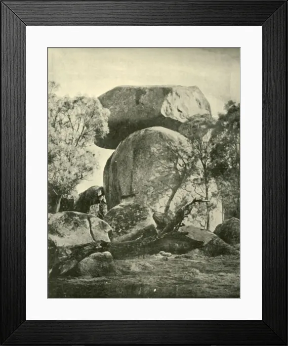 Framed Print : Robins Look-Out, Yeashire, 1901. Creator: Unknown Framed Print : Robins Look-Out, Yeashire, 1901. Creator: Unknown
