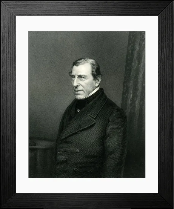 Framed Print : Rt. Hon. Frederick Thesiger, Lord Chelmsford, c1860, (c1884). Creator: Unknown Framed Print : Rt. Hon. Frederick Thesiger, Lord Chelmsford, c1860, (c1884). Creator: Unknown