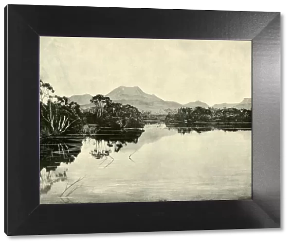 Mount Gould, Du Cane Range, Narcissus River, Lake St. Clair, 1901. Creator: Unknown