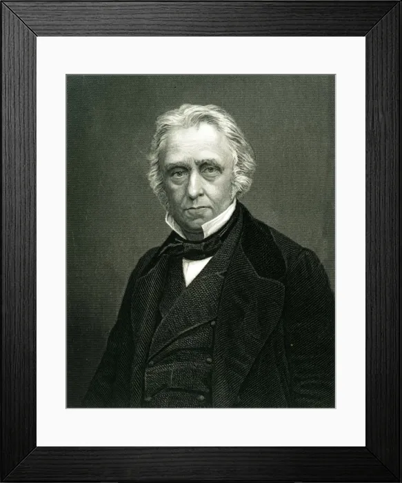 Framed Print : Lord Macaulay, c1850, (c1884). Creator: Unknown Framed Print : Lord Macaulay, c1850, (c1884). Creator: Unknown