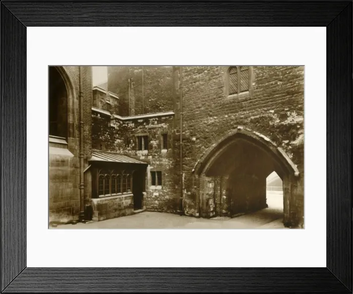 Framed Print : Tower of London. The Wakefield Tower, c1910. Creator: Unknown Framed Print : Tower of London. The Wakefield Tower, c1910. Creator: Unknown