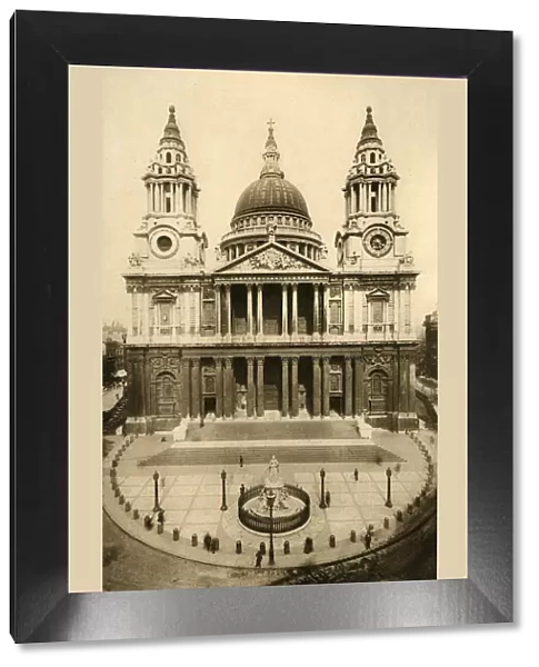 St. Pauls Cathedral, London, c1924. Creator: Unknown