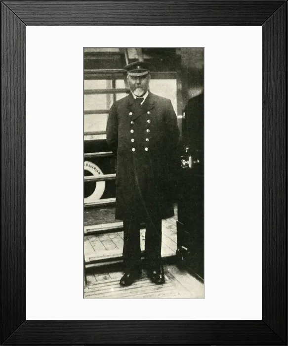 Framed Print : Captain MacNicol, of the Bavarian. 1900. Creator: Unknown Framed Print : Captain MacNicol, of the Bavarian. 1900. Creator: Unknown