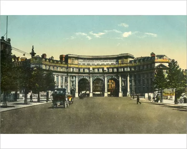 Admiralty Arch, London, c1915. Creator: Unknown