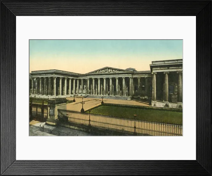 Framed Print : The British Museum, London, c1910. Creator: Unknown