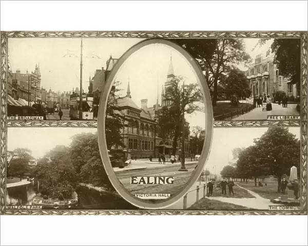 Views of Ealing, west London, 1917. Creator: Unknown