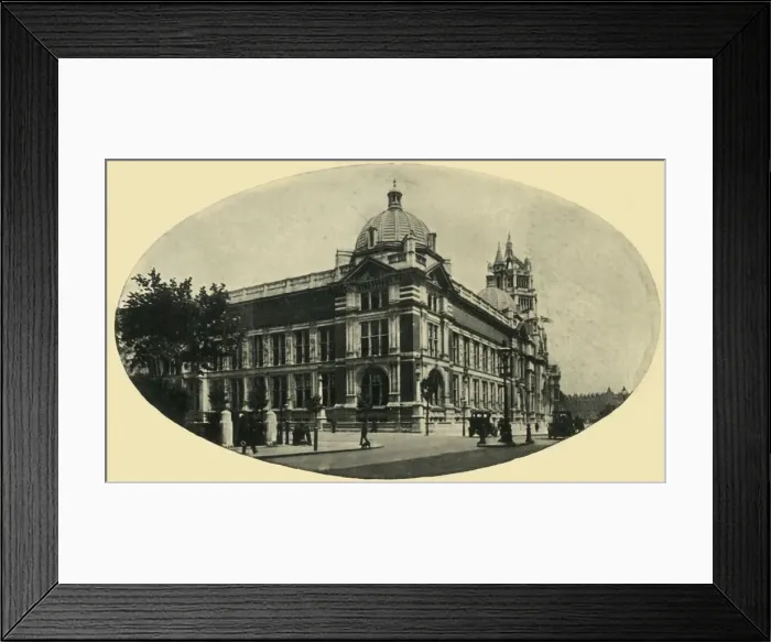 Framed Print : The Victoria and Albert Museum, London, 1914. Creator: Unknown Framed Print : The Victoria and Albert Museum, London, 1914. Creator: Unknown