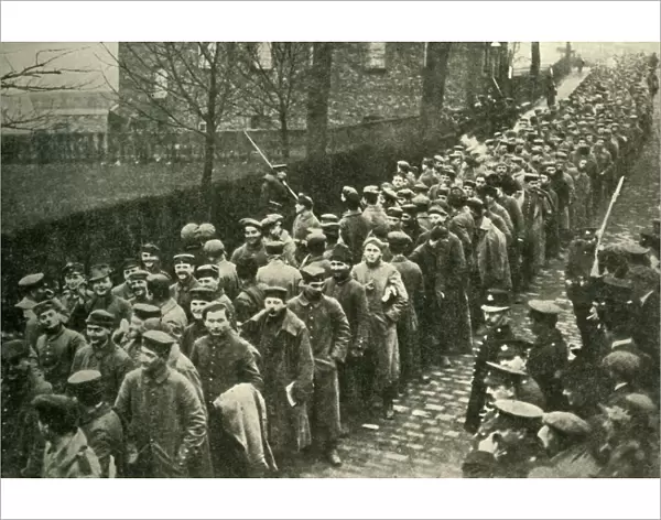 German prisoners of war in Britain, First World War, 1915, (c1920). Creator: Unknown