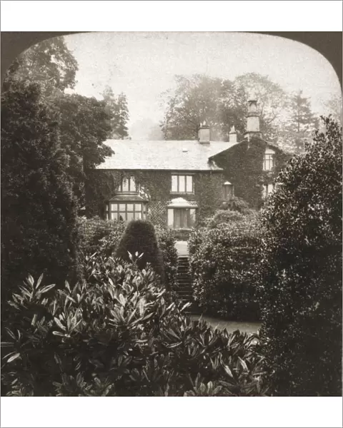 Rydal Mount, William Wordsworths home, Lake District, Engalnd, 1903. Creator: Works