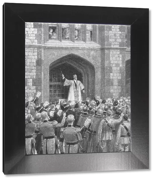 Queen Victoria Serenaded at Windsor on the Morning of her Eightieth Birthday... 1899, (1901)