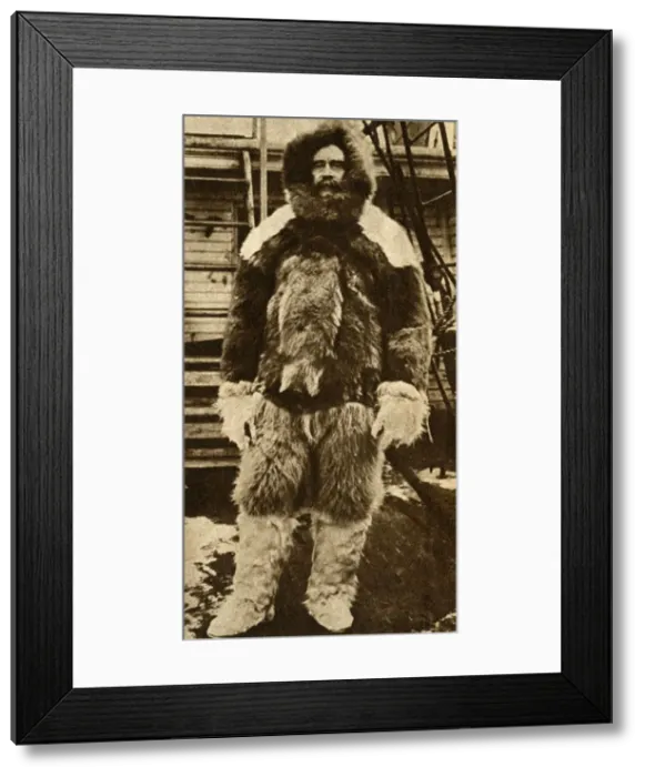 Framed Print : Commander Peary - Conquest of the Pole, 1909, (1933). Creator: Unknown Framed Print : Commander Peary - Conquest of the Pole, 1909, (1933). Creator: Unknown