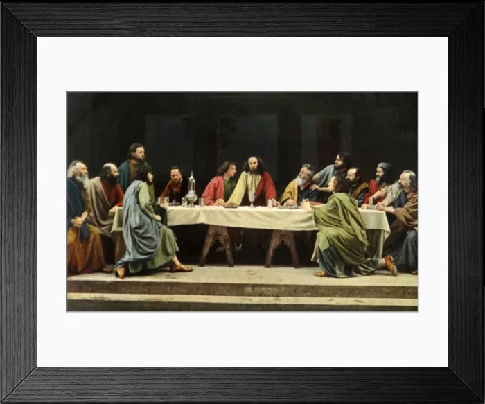 Framed Print : The Last Supper, 1922. Creator: Henry Traut Framed Print : The Last Supper, 1922. Creator: Henry Traut