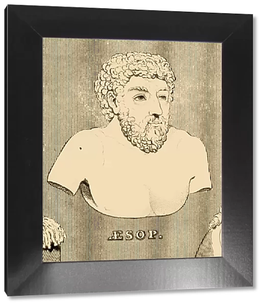 Aesop, (c620-564 BC), 1830. Creator: Unknown