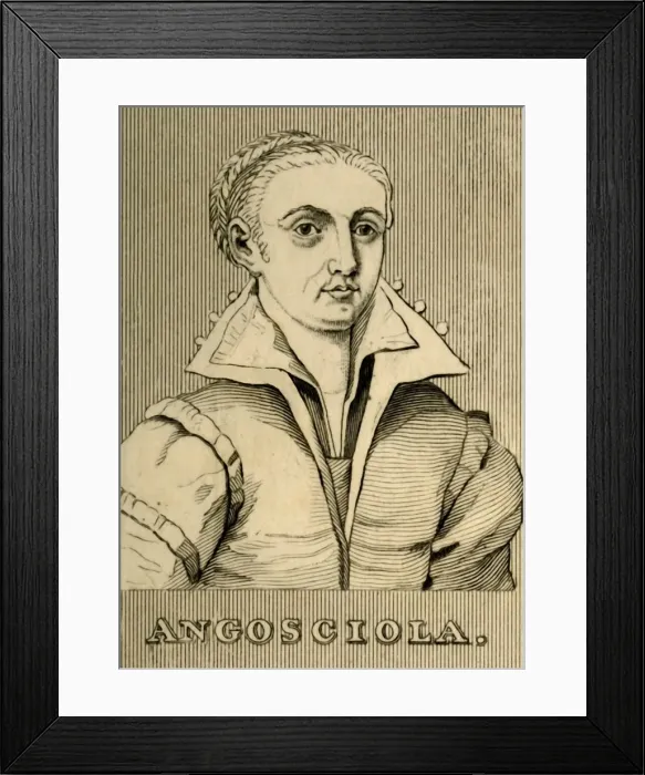 Framed Print : Angosciola, (c1532-1625), 1830. Creator: Unknown Framed Print : Angosciola, (c1532-1625), 1830. Creator: Unknown