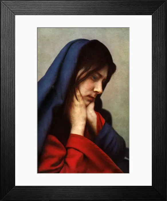 Framed Print : Mary, 1922. Creator: Henry Traut Framed Print : Mary, 1922. Creator: Henry Traut