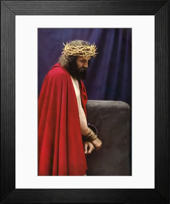 Framed Print : The Flagellation of Christ, 1922. Creator: Henry Traut Framed Print : The Flagellation of Christ, 1922. Creator: Henry Traut