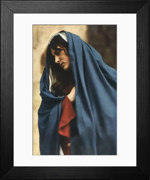 Framed Print : Mary, 1922. Creator: Henry Traut Framed Print : Mary, 1922. Creator: Henry Traut