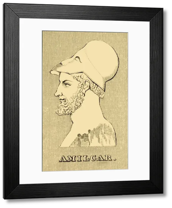 Framed Print : Amilgar, (c275-228 BC), 1830. Creator: Unknown Framed Print : Amilgar, (c275-228 BC), 1830. Creator: Unknown