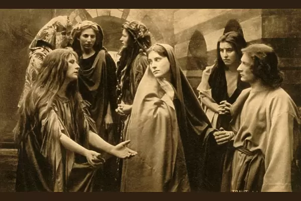 The wailing women, 1922. Creator: Henry Traut