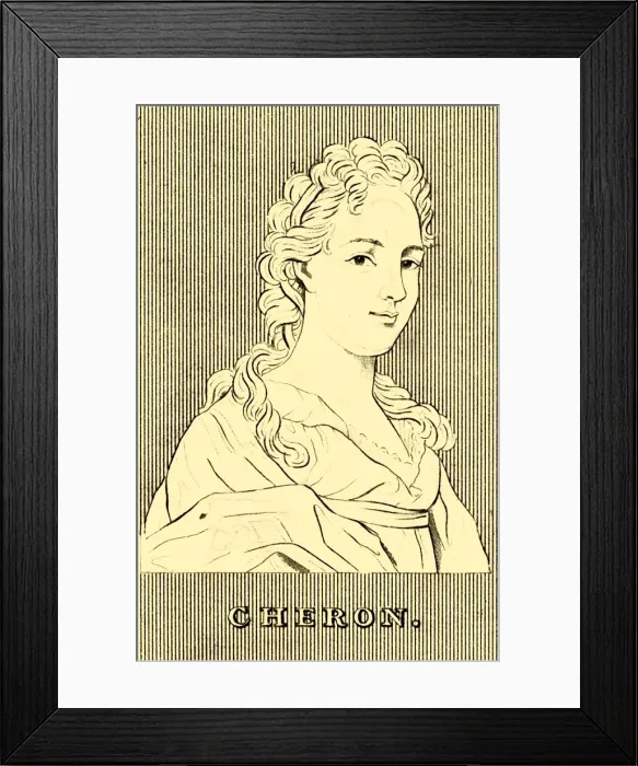Framed Print : Cheron, (1648-1711), 1830. Creator: Unknown Framed Print : Cheron, (1648-1711), 1830. Creator: Unknown