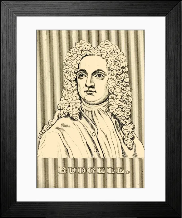 Framed Print : Budgell, (1686-1737), 1830. Creator: Unknown Framed Print : Budgell, (1686-1737), 1830. Creator: Unknown