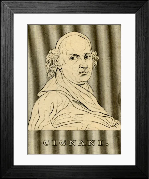Framed Print : Cignani, (1628-1719), 1830. Creator: Unknown Framed Print : Cignani, (1628-1719), 1830. Creator: Unknown