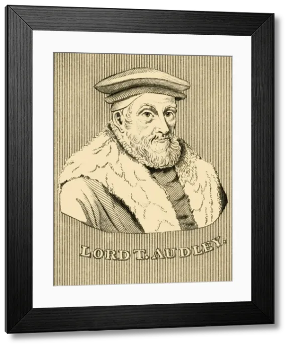 Framed Print : Lord T. Audley, (1488-1544), 1830. Creator: Unknown Framed Print : Lord T. Audley, (1488-1544), 1830. Creator: Unknown