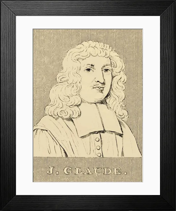 Framed Print : J. Claude, (1619-1687), 1830. Creator: Unknown Framed Print : J. Claude, (1619-1687), 1830. Creator: Unknown