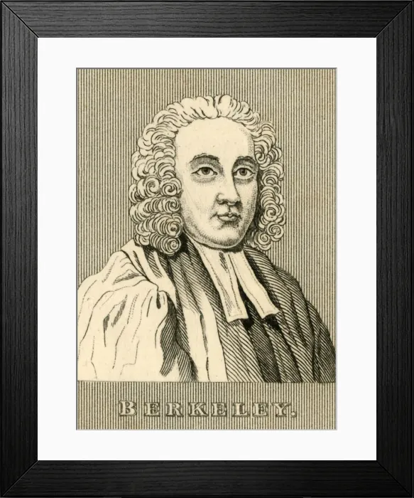 Framed Print : Berkeley, (1685-1753), 1830. Creator: Unknown Framed Print : Berkeley, (1685-1753), 1830. Creator: Unknown