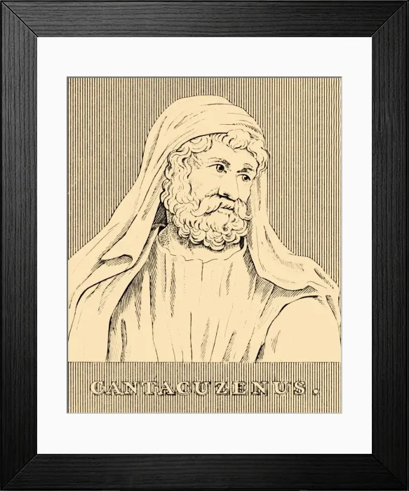 Framed Print : Cantacuzenus, (c1292-1383), 1830. Creator: Unknown Framed Print : Cantacuzenus, (c1292-1383), 1830. Creator: Unknown