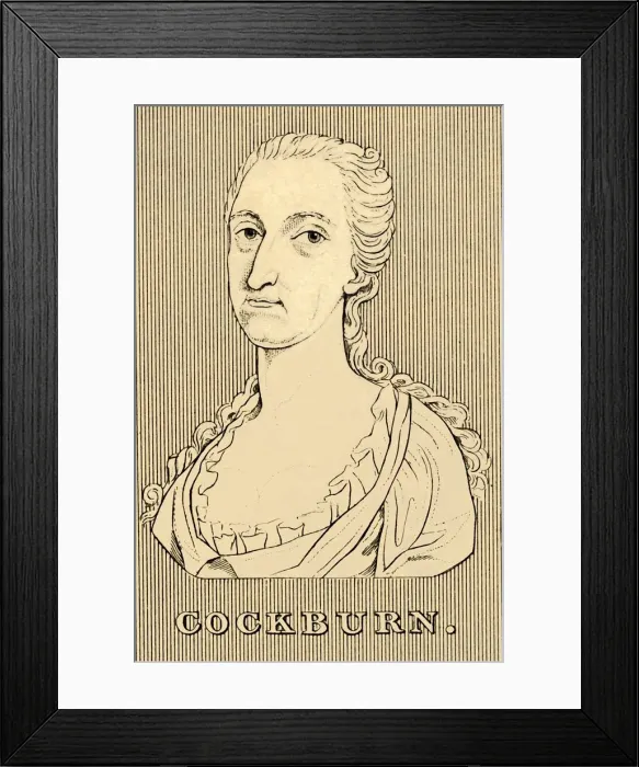 Framed Print : Cockburn, (1679-1749), 1830. Creator: Unknown Framed Print : Cockburn, (1679-1749), 1830. Creator: Unknown