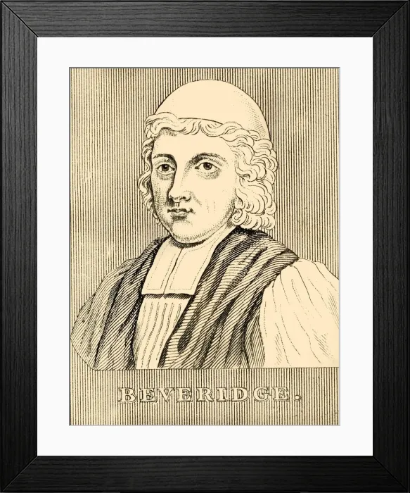 Framed Print : Beveridge, (1637-1708), 1830. Creator: Unknown