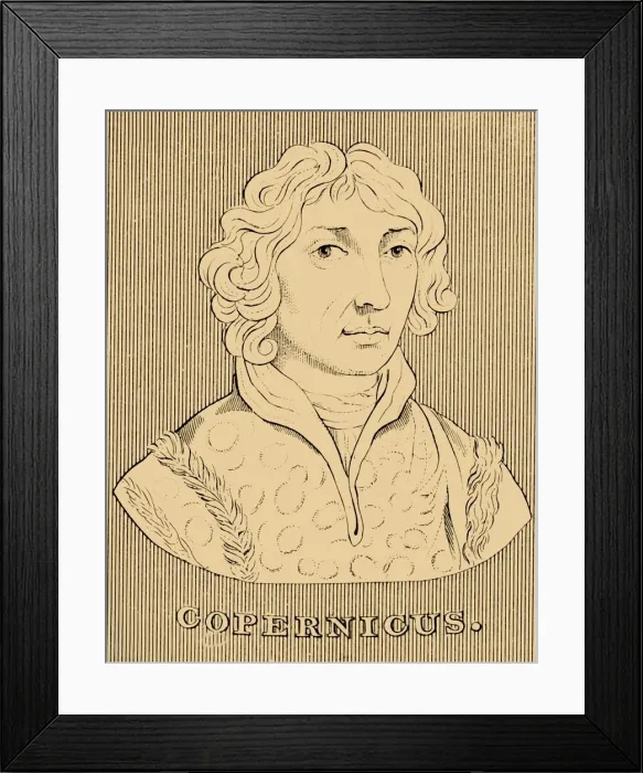 Framed Print : Copernicus, (1473-1543), 1830. Creator: Unknown Framed Print : Copernicus, (1473-1543), 1830. Creator: Unknown