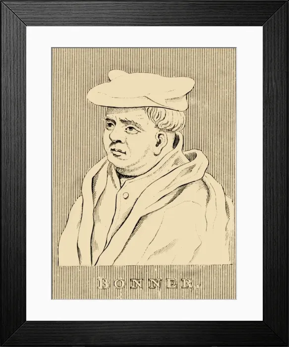 Framed Print : Bonner, (c1500-1569), 1830. Creator: Unknown Framed Print : Bonner, (c1500-1569), 1830. Creator: Unknown