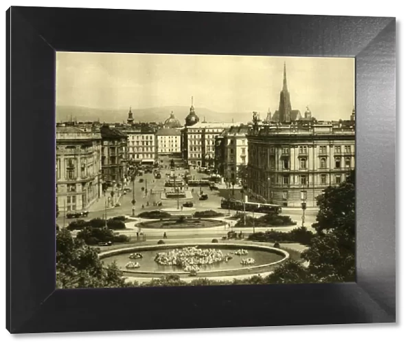 Schwarzenbergplatz, Vienna, Austria, c1935. Creator: Unknown