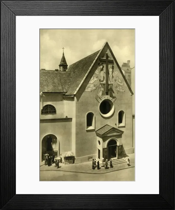 Framed Print : The Capuchin Church, Vienna, Austria, c1935. Creator: Unknown