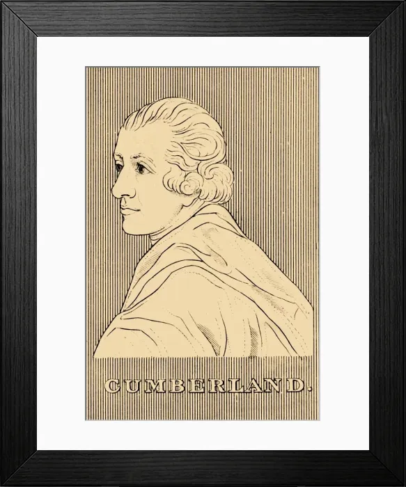 Framed Print : Cumberland, (c1731-1811), 1830. Creator: Unknown Framed Print : Cumberland, (c1731-1811), 1830. Creator: Unknown