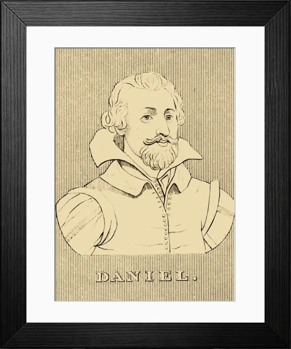 Framed Print : Daniel, (1562-1619), 1830. Creator: Unknown Framed Print : Daniel, (1562-1619), 1830. Creator: Unknown