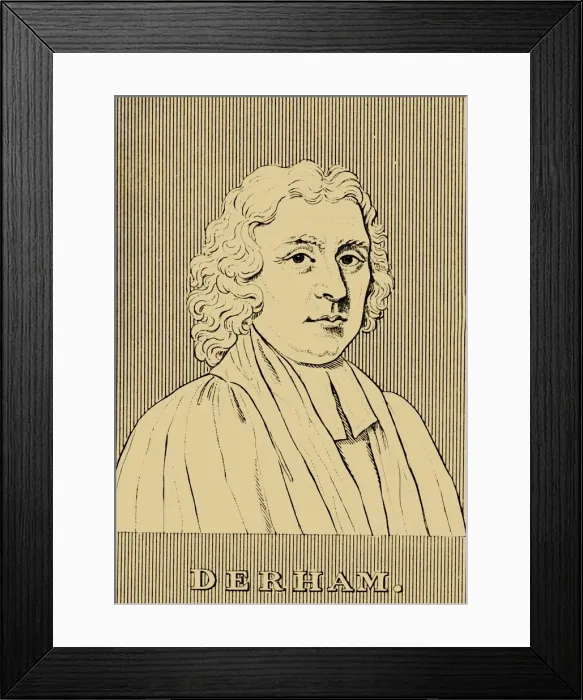 Framed Print : Derham, (1657-1735), 1830. Creator: Unknown Framed Print : Derham, (1657-1735), 1830. Creator: Unknown