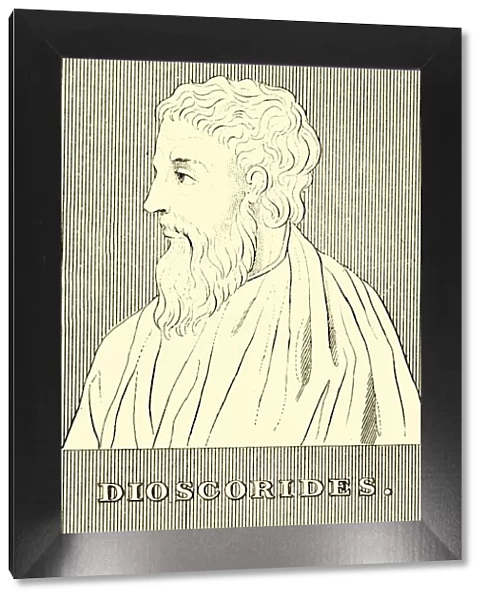 Dioscorides, (c40-90 AD), 1830. Creator: Unknown