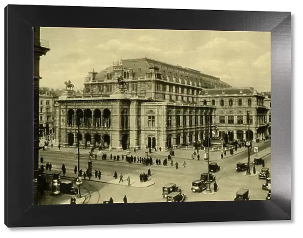 The Opera House, Vienna, Austria, c1935. Creator: Unknown