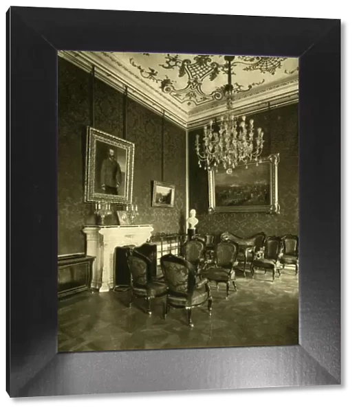 Private Office of Emperor Franz Joseph I in the Hofburg, Vienna, Austria, c1935. Creator: Unknown