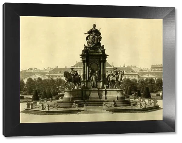 The Maria Theresia Monument, Vienna, Austria, c1935. Creator: Unknown