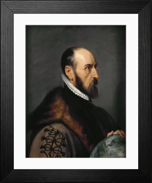 Framed Print : Portrait of Abraham Ortelius (1527-1598), 1633. Creator: Rubens, Pieter Paul (1577-1640) Framed Print : Portrait of Abraham Ortelius (1527-1598), 1633. Creator: Rubens, Pieter Paul (1577-1640)