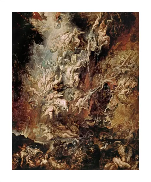 The Fall of the Damned, c. 1620. Creator: Rubens, Pieter Paul (1577-1640)
