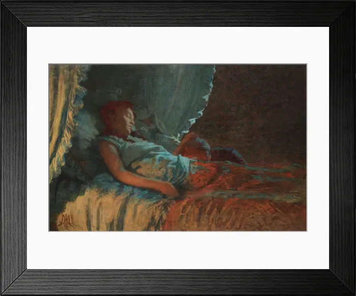 Framed Print : Alba Serena (Maternity), 1889-1890. Creator: Morbelli, Angelo (1853-1919) Framed Print : Alba Serena (Maternity), 1889-1890. Creator: Morbelli, Angelo (1853-1919)