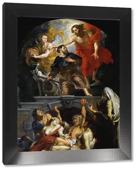 Christ appointing Saint Roch as patron saint of the plague victims, 1623-1626. Creator: Rubens