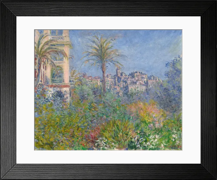 Framed Print : Villas in Bordighera, 1884. Creator: Monet, Claude (1840-1926) Framed Print : Villas in Bordighera, 1884. Creator: Monet, Claude (1840-1926)