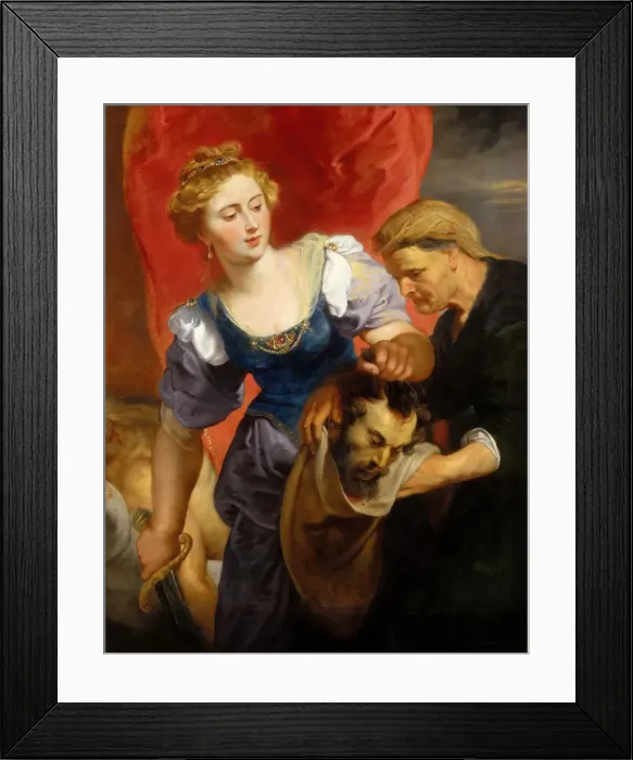 Framed Print : Judith with the Head of Holophernes, 1620-1622. Creator: Rubens, Pieter Paul (1577-1640) Framed Print : Judith with the Head of Holophernes, 1620-1622. Creator: Rubens, Pieter Paul (1577-1640)
